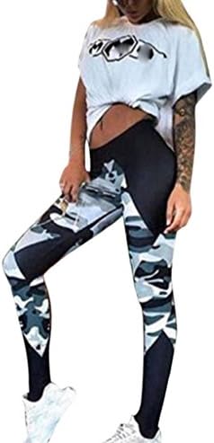 Tefamore Womens Gym Sports Leggings Running Fitness Pants
