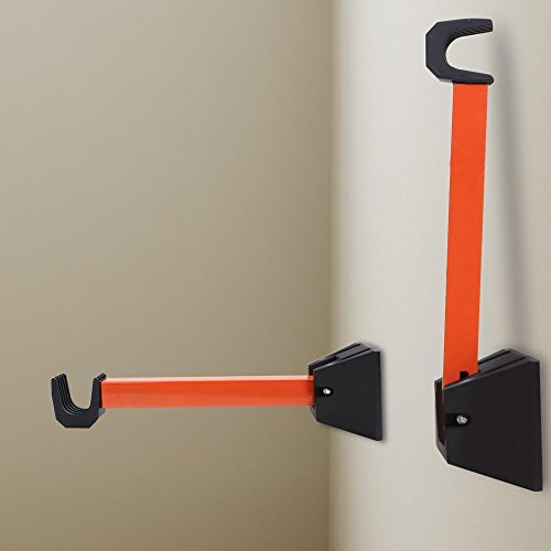 Yahee 2x Fahrradaufhängung Wandhalterung Wand Decken Haken für Fahrrad MTB aus Stahl - 4