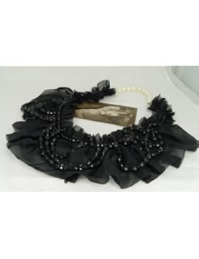 NOSTALGIE SCHMUCK HALSKETTE KRAGEN SHABBY CHIC PALAZZO EXCLUSIV