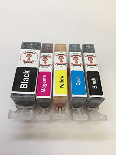 Katies comestible garni de cartouche d encre Set pour Canon MG6850 Mg6851 M66852 Mg6853 pr t l emploi Katies comestible garni de cartouche d encre Set pour Canon MG6850 Mg6851 M66852 Mg6853 pr t l emploi