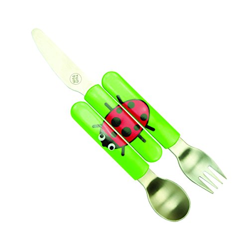 TUMTUM Children's Travel Cutlery (Ladybird)