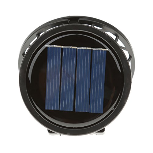 Gazechimp Mini Solar-Ventilator mit Mini-Solarzelle und Klemme - 6