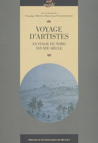 couverture de : Voyage d'artistes en Italie du Nord