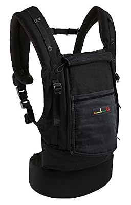 Je porte mon bébé Physiocarrier Porte-Bébé Tablier Noir poche Anthracite
