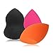Chinatera 3PCs Makeup Sponge Blender Foundation Puff Drop-shaped Puff Gourd-shaped Puff Ramp Puff