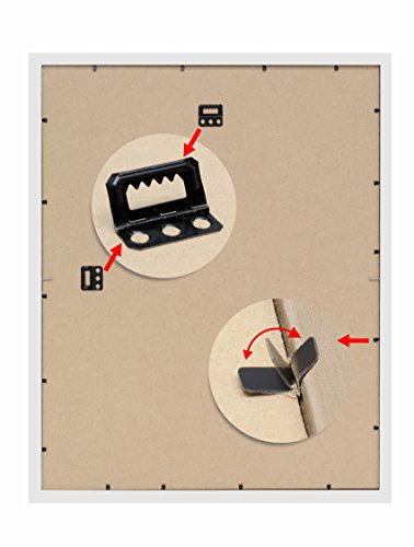 Deknudt Frames S54ST8 Magnetwand und Magnete 40×60 Magnetwand Grau Mahler-Look, S54SF7 Holz Magneetbord en magneten - 3