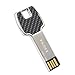 Produktbild Faost Design Fashion Carbon Metal Key USB Drive Memory Stick,Thumb Data Transfer External Storage Device (64GB, Black)