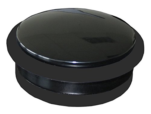 Türstopper hochglanz schwarz lackiert DM=108mm B-WARE