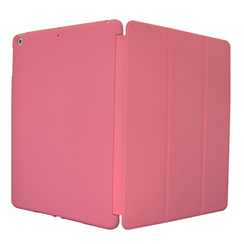 Khomo iPad Air 1 Hülle Case Rosa Gehäuse mit doppelten Schutz ultra dünn und leicht, Smart Cover – Dual Pink - 2