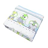 Wiegenset 4-teilig Baby Bettwäsche 80×80 Set Stubenwagen Kinderwagen Garnitur Bettdecken-Set mit Bezüge - 3