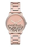 Diesel Damen-Armbanduhr Analog Quarz One Size, rosé, rosé