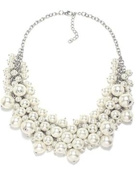 Kette Damen Party Outfit Choker Halskette Partykette Blogger Halsreif Trachtenkette