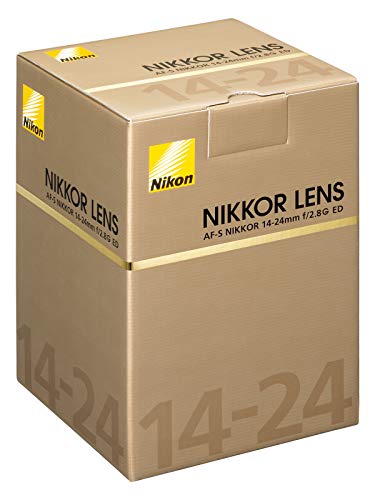 Nikon AF-S 14-24mm F2.8 G - Objetivo con Montura para Nikon (Distancia Focal 14-24mm, Apertura f/2.8)