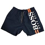 xl bermuda ltd  BOSS Hugo Bañador para Hombre (XL, Azul Marino)