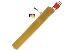 ‎ELTORO elToro Seitenköcher Wildleder, mit Gürtelclip; individuelles Zubehör beim Bogenschießen, für Pfeil und Bogen