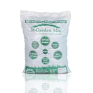 M Plant Food Organic Potting Garden Soil Mix, 14.5Kg