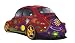 Produktbild Fußmatte Käfer Hippi Hippie Auto / Fußmatte Auto / Fußmatte / Kinderfußmatte / Kinderläufer / Wandteppich / Wand Teppich / Türvoleger Käfer Modell : " NJOY Käfer Rot " Größe : ca. 45 x 80 cm / Chromojet bedruckt / Dekowandteppich Käfer Rot das Kult Auto aus den 70er Jahren , 60er Jahren Friedensbewegung und die sexuelle Revolution "Sex and Rock'n Roll" witzig lustig