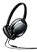 Price comparison product image Philips SHL4805DC Flite Everlite Headphone with Microphone and Cable - Black/Grey