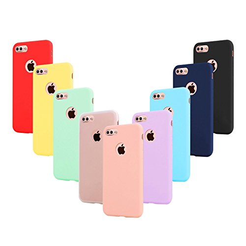 AQGG Custodia per Cat S42 (5.50) Cover, 2 Pezzi Transparent + Black