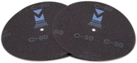 Mercer Abrasives 4558120-50 Sandscreen Edger Discs, 7-Inch Diameter x 7/8-Inch Hole, 120 Grit, 50-Pack