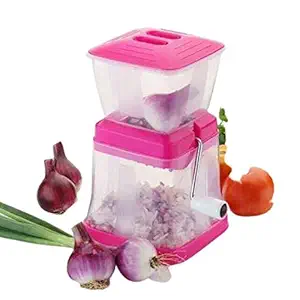 Kesri Nandan Big Onion & Chilly Cutter Vegetable Chopper (Multicolor)