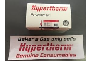 HYPERTHERM Hyper Therm 45A-105A 220842 - Electrodos para Powermax 65/85/105 (5 unidades)