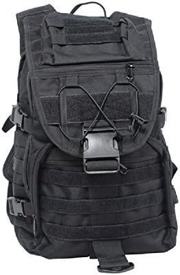 40L Camping Bag Men Outdoor Waterproof Molle Bagpack Military 3P Tad Tactical Backpack Women Big Assault Travel Bag Packsack (Black)