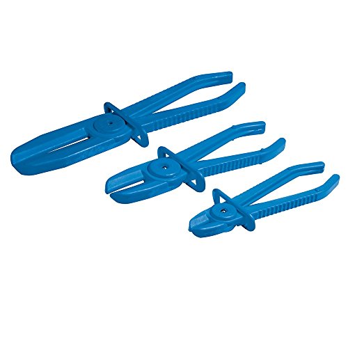 Silverline 884693 Jeu de 3 Pinces pour tuyaux Flexibles 3 Pieces Jaune