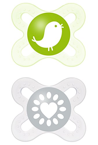 MAM Baby Item 66643820 Start Silicone 0-2 Months Double Box Neutral Design Assorted Colours