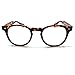 Produktbild Neutrale Gläser KISS® - MOSCOT Stil inspiriert Johnny Depp - Brillen Rahmen Retro-Mann Frau unisex - HAVANNA