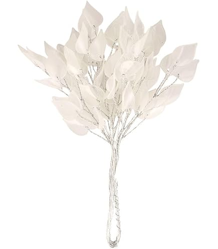 matches21 Silberblatt Kunstzweig Lunaria Dekozweig Kunstdeko Dekopflanze  Dekozweig Kunststoff wei Glimmer 1 STK  17x73 cm : Amazon.de: Kche,  Haushalt & Wohnen
