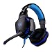 Produktbild BANNAB Gaming Headsets komfortabel 3,5mm Stereo LED-Beleuchtung Over-Ear Kopfhörer mit Mic für PC Laptop Mac Switch New Xbox One PS4,Blue