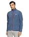 Produktbild Columbia Fleecejacke für Herren, Fast Trek II Full Zip Fleece, Polyester, Blau (Dark Mountain/Red Element), Gr. S, 1420421