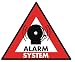 Produktbild König SAS-ST-AS Aufkleber Alarmanlage (123 x 148 mm)