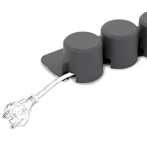 Palisade Grau mit Kante 4,05 m - 4