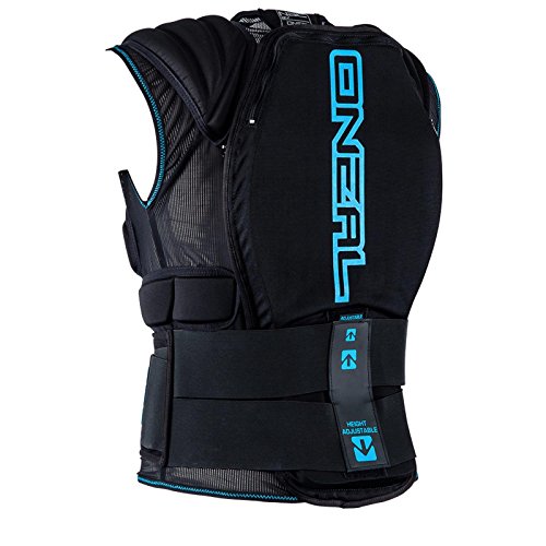 O’Neal Anger MX Panzer Protektor Weste Blau Brustpanzer Moto Cross Enduro Motorrad, 0275-3 - 3