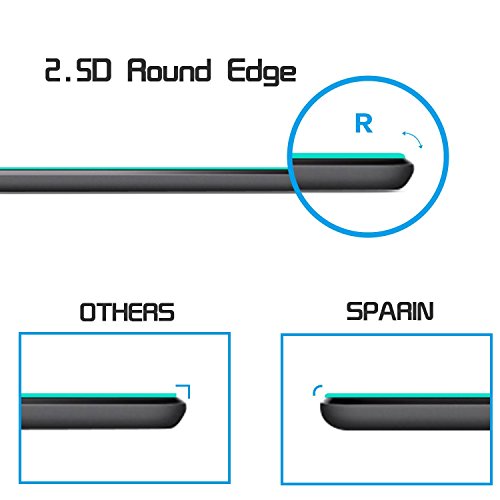 SPARIN iPad Pro 10,5 Folie Displayschutzfolie Panzerglasfolie mit [9H-Harte] [Anti-Kratz] [Blasenfrei] [Anti-Öl] [HD Klar] - 8