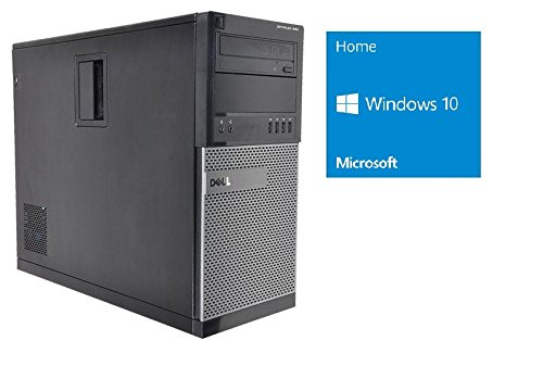 Refurbished Office PC | Dell 790 MT | Intel Core i3-2120 @ 3,3 GHz | 4GB DDR3 RAM | 250GB HDD | DVD-Brenner | Windows 10 Home vorinstalliert (Zertifiziert und Generalüberholt)