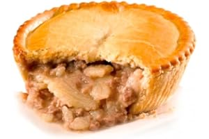 GREENHALGH’S CRAFT BAKERY LTD Greenhalgh's Potato and Meat Pies - Box of 4 Potato and Meat Pies - Delicious and Freshly Baked for Our Loyal Customers - Reliable and Award-Winning Family-Owned Craft Bakery for Over 60 Years