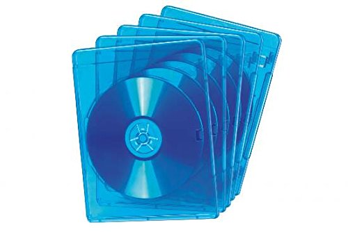 Ednet Blu-ray Box (5-er Pack) blau