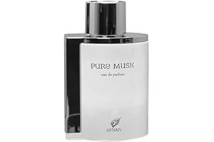 Afnan Pure Musk Eau de Parfum (EDP) Woody Musky Spray da 100 ml, profumo lussuoso e ipnotizzante, profumi da donna, profumi da uomo, Warmth of Seduction (la confezione può variare)