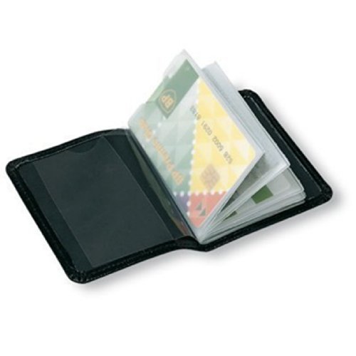 Credit Card Holder - Black - Holds 12 Cards