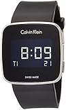 Calvin Klein Herren Digital Uhr mit Silikon Armband K5C21TD1