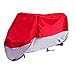 GOGO 180T Motorcycle Cover, Scooter Covers, Motorcycle Accessories, M-XXXL - Black/Silver,L
