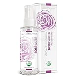 Alteya Organic Bulgarian Rose Water Spray 100ml - 100% USDA Certified Organic Authentic Pure Bio Natural Rosa Damascena Floral Water Steam-Distilled from Fresh Hand Picked Rose Flower Petals Sold Directly by the Rose Grower and Distiller Alteya Organics from the Heart of the Bulgarian Rose Valley