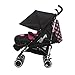 Disney Twin Stroller with Footmuffs - Mickey & Minnie Circles