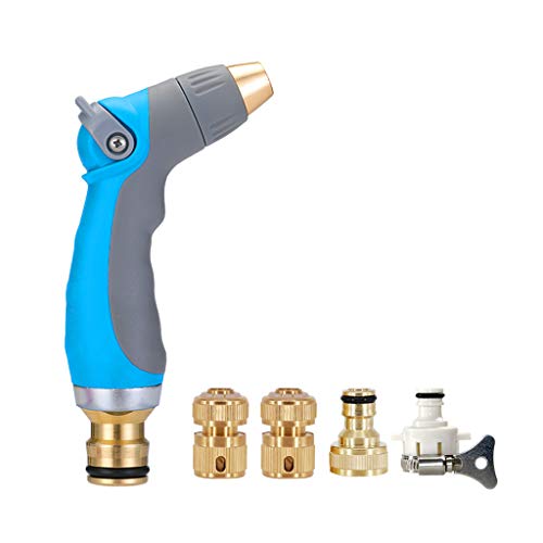 Preisvergleich Produktbild YCGDZ Hochdruckwasserpistolen-Düse, Kupfer-Verbindungsstück, Hausgarten-Bewässerungs-Reinigung