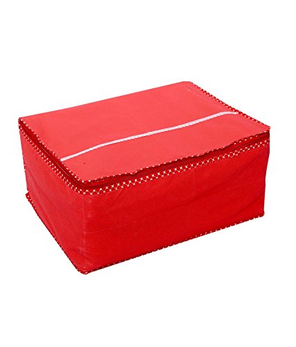 Kuber Industries™ Saree Cover in Heavy Non Wooven Material (Capacity of 10 to 15 Sarees) RS.99 (50.00% Off) - Amazon