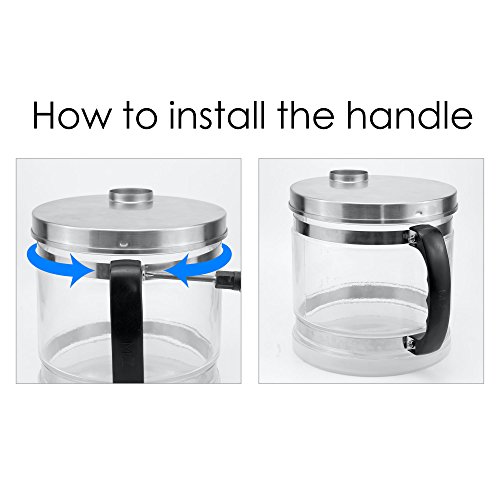 LifeBasis Wasserdestilliergerät Wasserdestillierer Wasserdestille Wasser Destille mit Sammelkanne und einem tragbaren TDS Wasserqualität Messgerät - 3