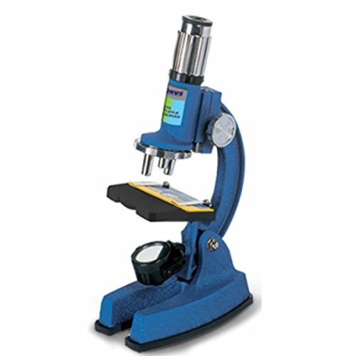 Kronus Konustudy-4 - Microscopio Unisex (100 x 450 x 900 aumentos, Talla única), Color Azul